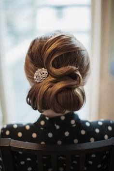 vintage wedding hairstyles inspiration elegance
